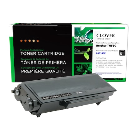 Cig Clover Imaging Remanufactured Toner Cartridge for Brother TN550 200140P